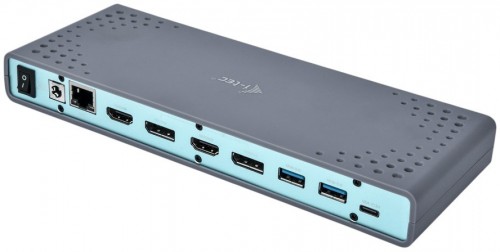i-Tec USB 3.0 / USB-C / Thunderbolt 3 Dual Display Docking S