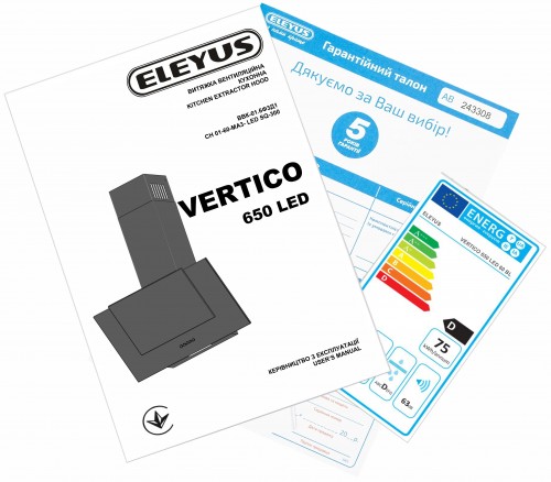 ELEYUS Vertico 650 LED 60 BL