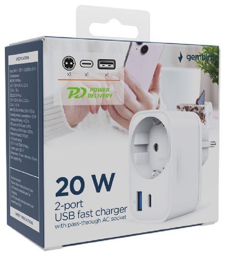 Gembird TA-ACPDQC20-01