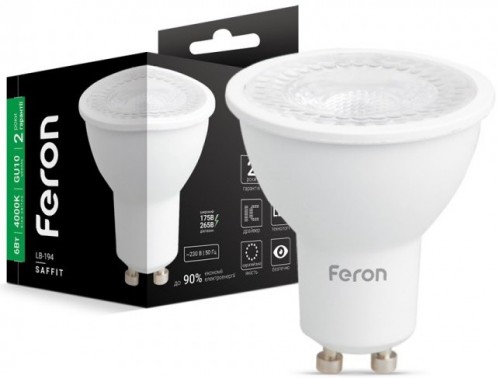Feron LB-194 6W 4000K GU10