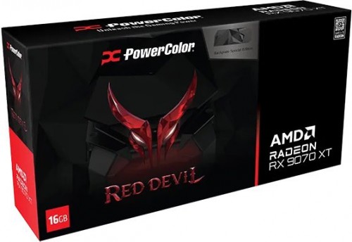 PowerColor Radeon RX 9070 XT Backplate Special 16GB