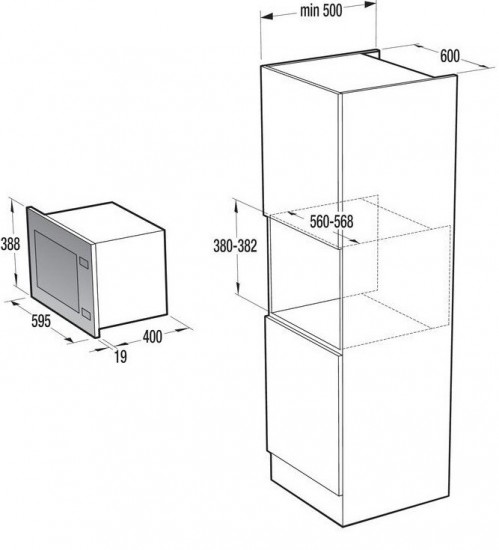 Gorenje BM 251M2 BG