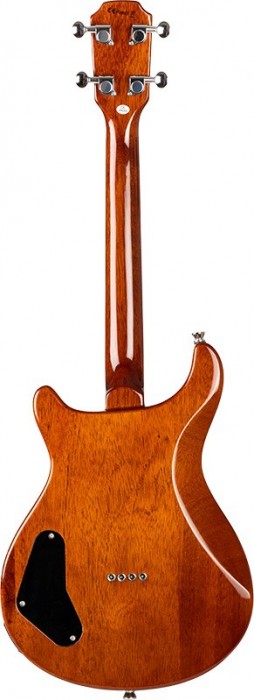 Flight Vanguard Solid Body Transparent Black Electric Ukulel