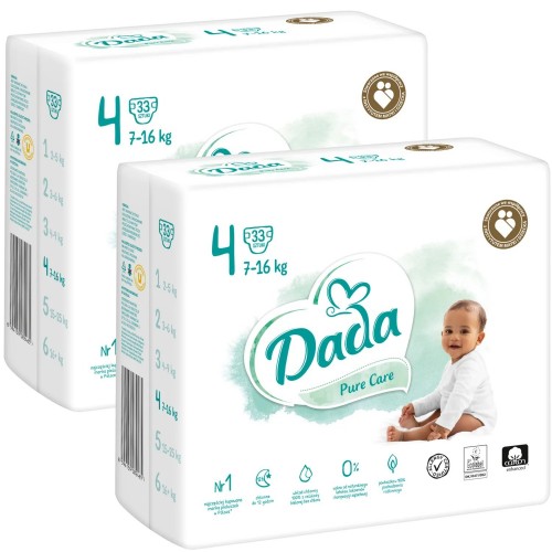 Dada Pure Care 4 / 66 pcs