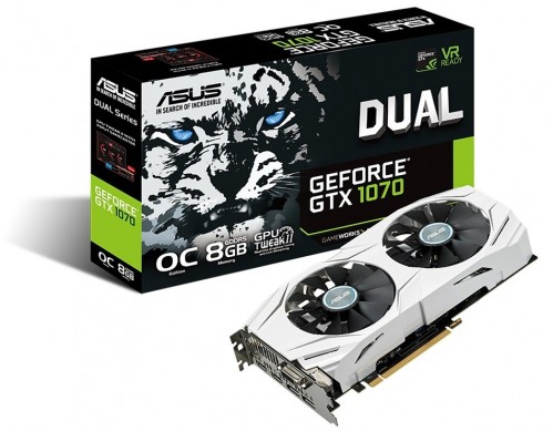 Asus GeForce GTX 1070 DUAL-GTX1070-O8G