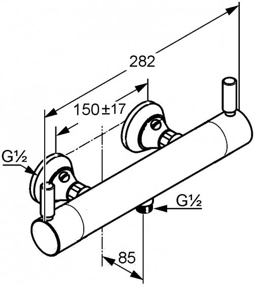 Чертеж с размерами