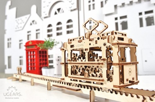 UGears Tram wirh Rails