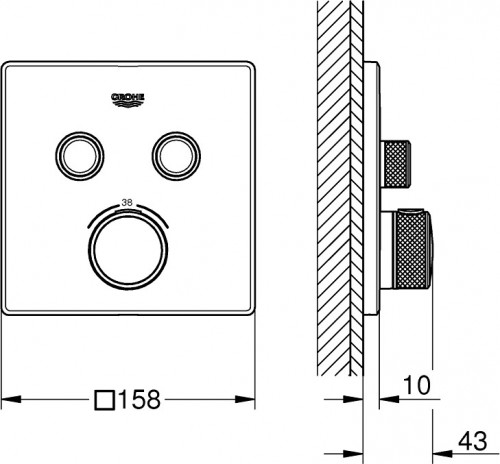 Grohe SmartControl 29124