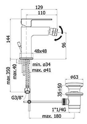 Paffoni Elle EL 135