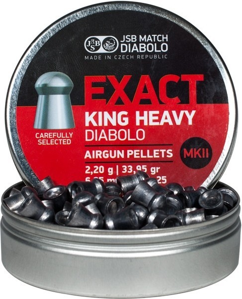 JSB Diablo Exact King Heavy MKII 6.35 mm 2.2 g 150 pcs