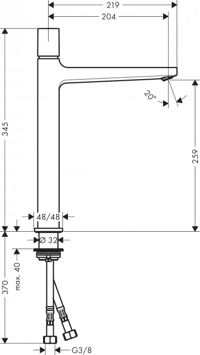 Hansgrohe Metropol 32572