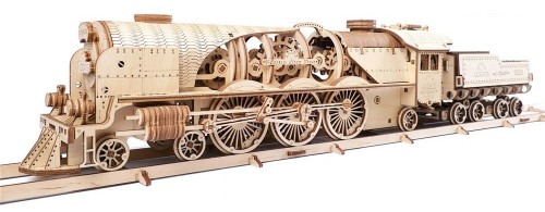 UGears V-Express Steam Train with Tender