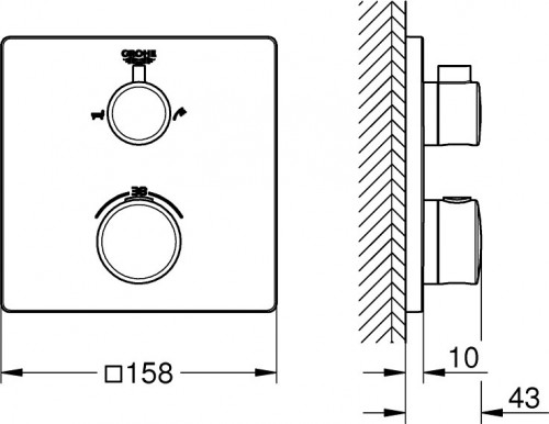 Grohe Grohtherm 24080