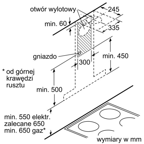 Bosch DWB 97JP50 нержавеющая сталь