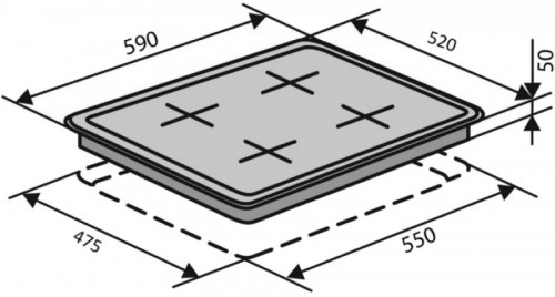 VENTOLUX HSF 640 D3 CEST BK