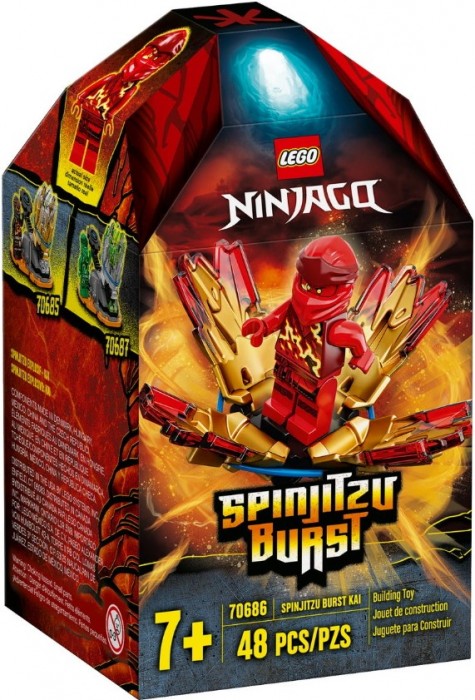 Lego Spinjitzu Burst Kai 70686