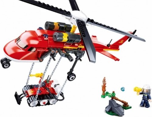 Sluban Fire Helicopter M38-B0807