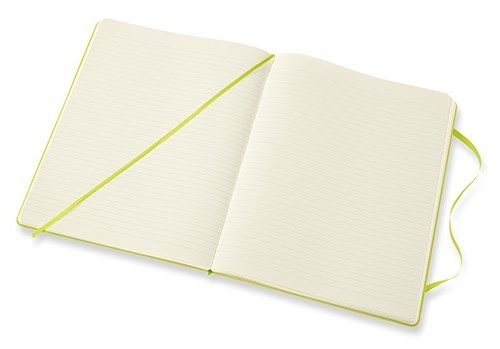 Moleskine Ruled Notebook Extra Large Lime