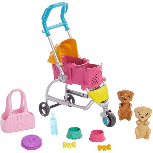 Barbie Strolln Play Pups GHV92