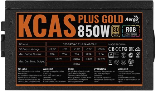 Aerocool Kcas Plus Gold 850W