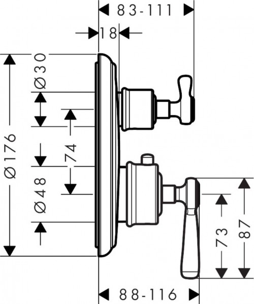 Axor Montreux 16801000