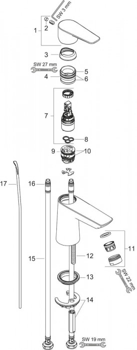 Hansgrohe Talis E 71704000