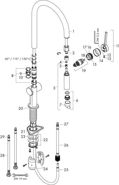 Hansgrohe Talis M54 72802000