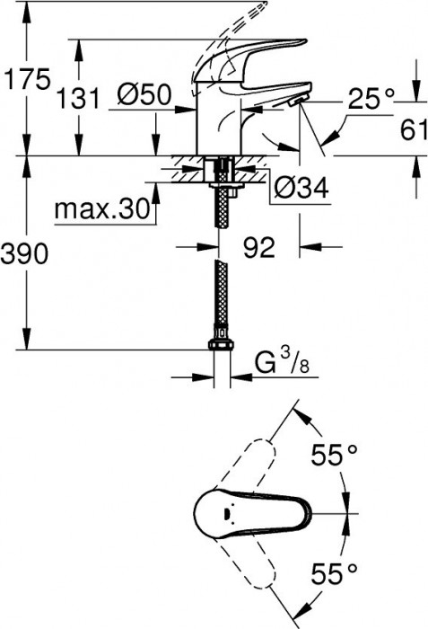 Grohe Euroeco 124428