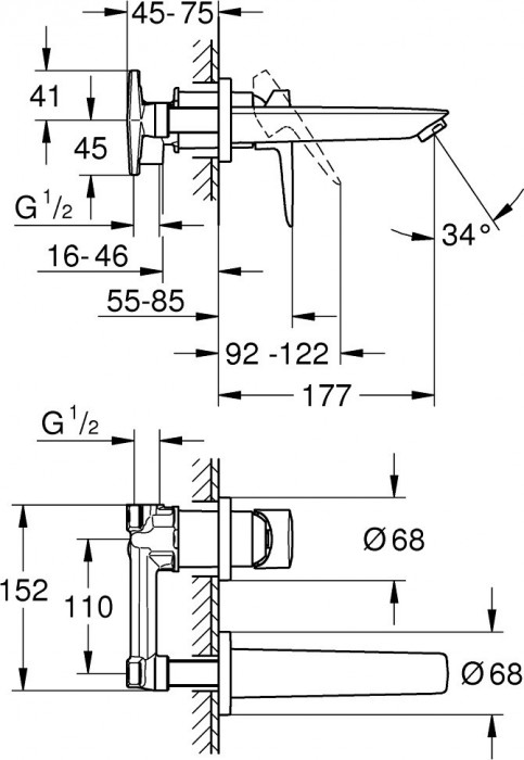 Grohe BauEdge 20474001