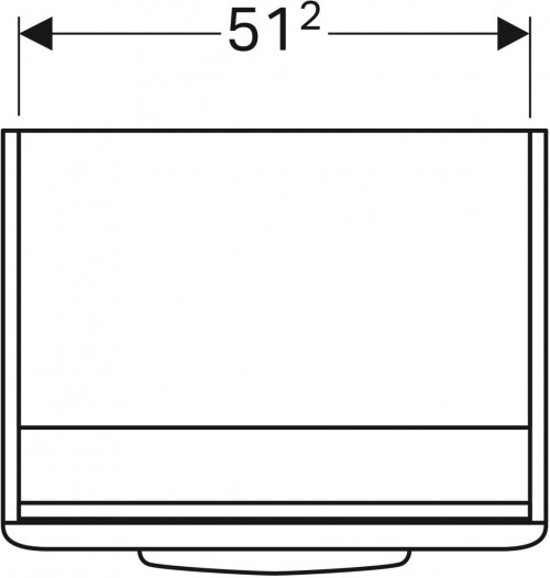 Geberit Selnova Square 65 500.180.01.1