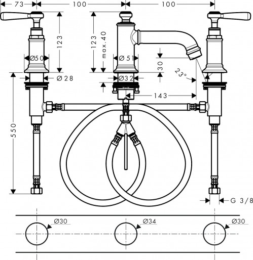 Axor Montreux 16535000
