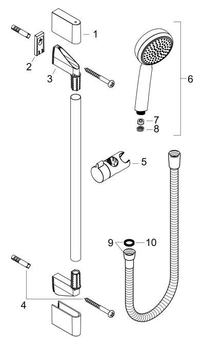 Hansgrohe Crometta 100 EcoSmart 26663400