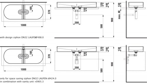 Laufen Sonar H8123480001121