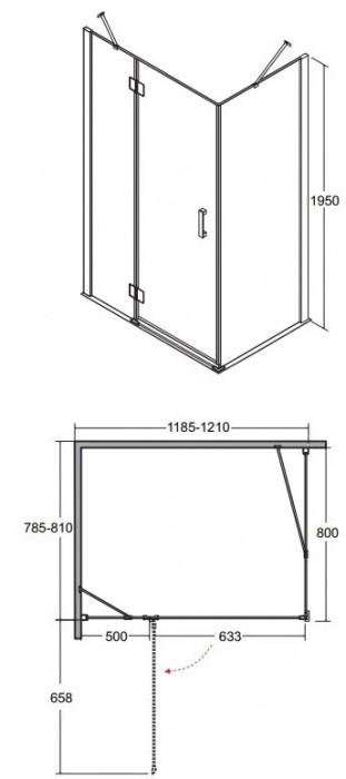 Besco Viva 120x80 VPL-128-195C