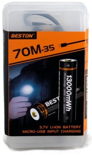 Beston 1x18650 3500 mAh