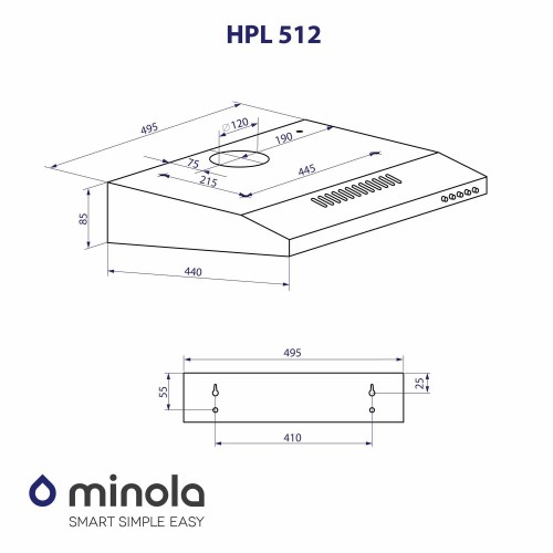 Minola HPL 512 BL