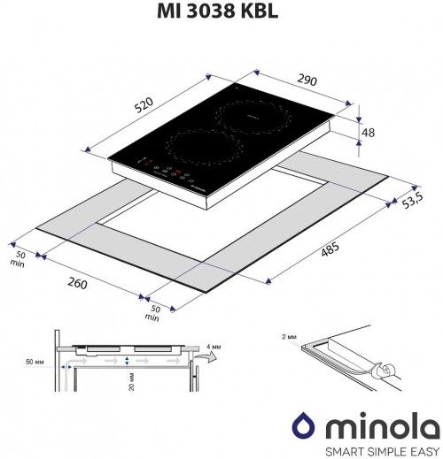 Minola MI 3038 KBL