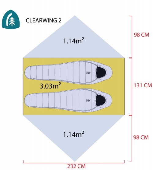 Sierra Designs Clearwing 3000 2