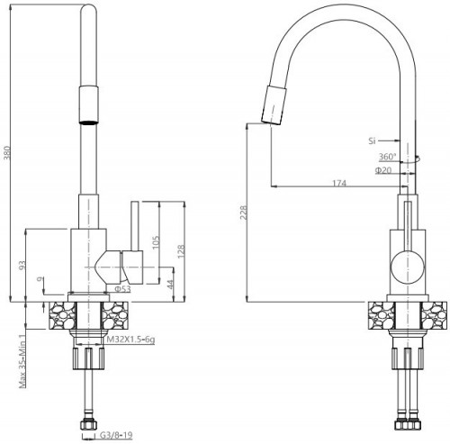 STEINER Maggie 3323503BL