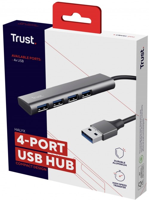 Trust Halyx 4-Port USB Hub