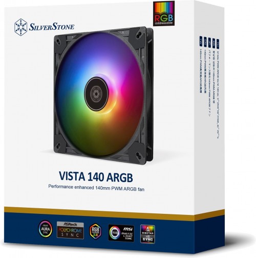 SilverStone Vista 140 ARGB Black