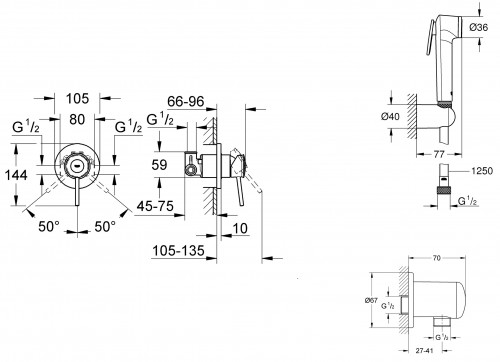 Grohe BauClassic UA202616QF