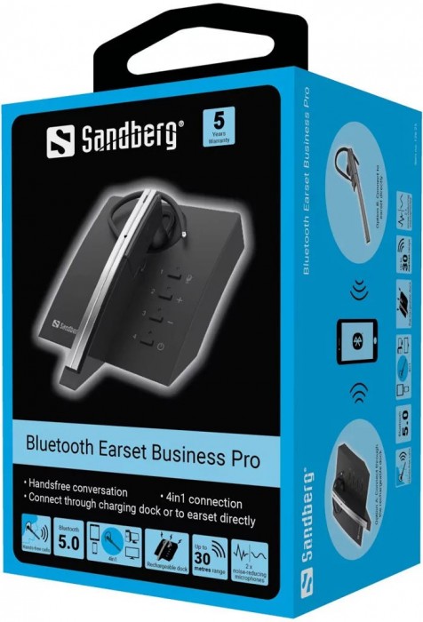 Sandberg Bluetooth Earset Business Pro