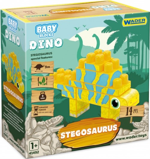 Wader Baby Blocks Dino 41495