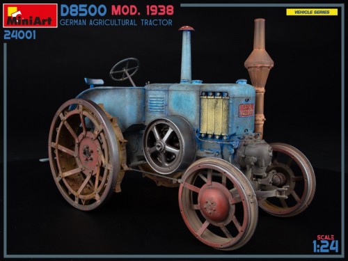 MiniArt German Agricultural Tractor D8500 Mod. 1938 (1:24)