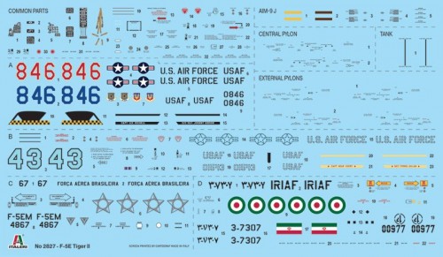 ITALERI F-5E Tiger II (1:48)