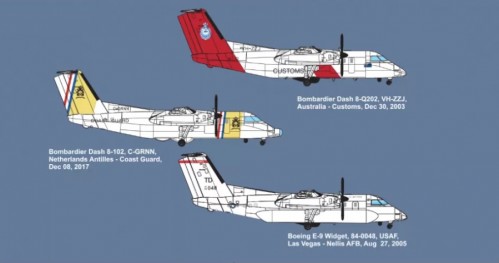 AMP E-9A Widget DHC-8-106 Dash 8 (1:144)