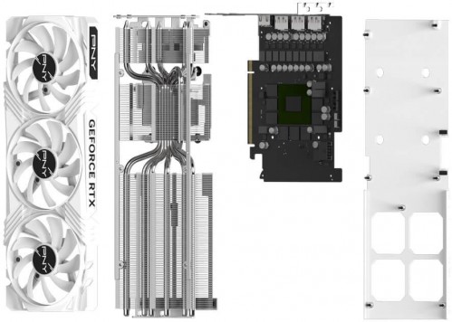 PNY GeForce RTX 4070 Ti 12GB LED Verto White