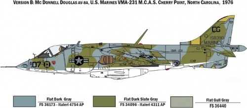 ITALERI AV-8A Harrier (1:72)