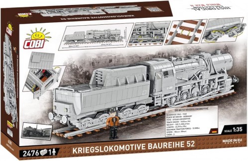 COBI Kriegslokomotive Baureihe 52 6281